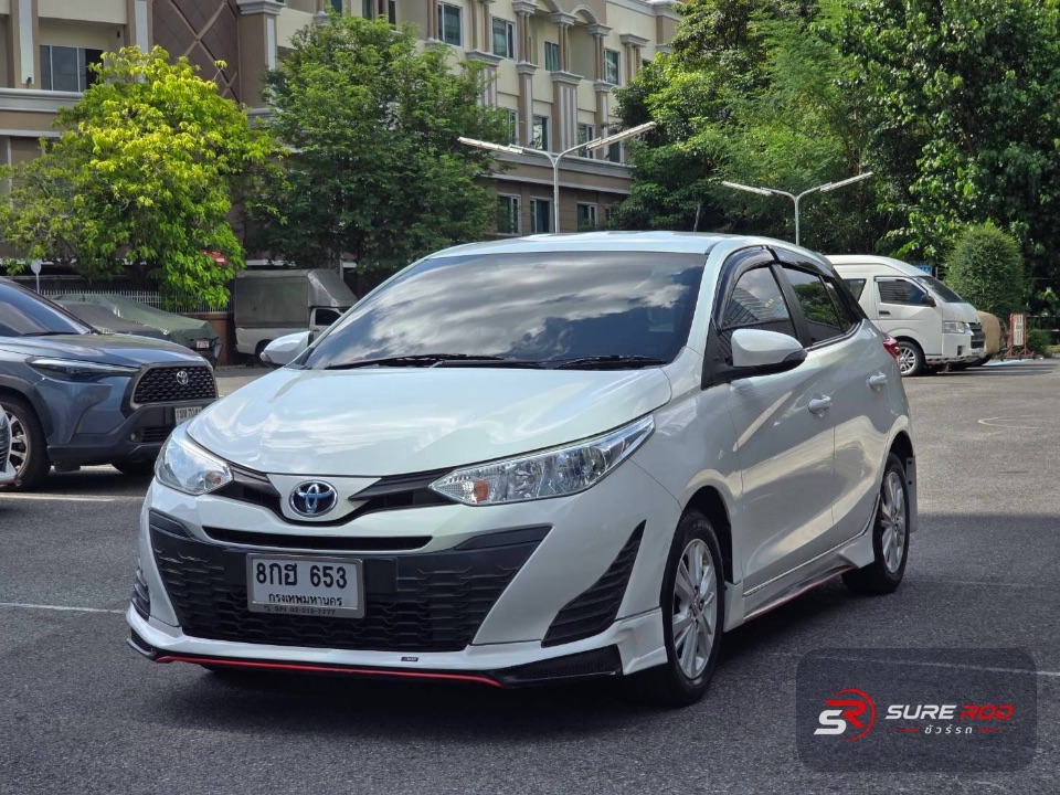 อีโค่คาร์แต่งหล่อ สภาพนางฟ้า Toyota Yaris 1.2 E ปี 2019
